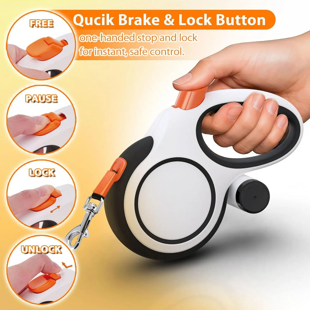 Retractable Dog Leash 5m 8m for Small and Big Dogs