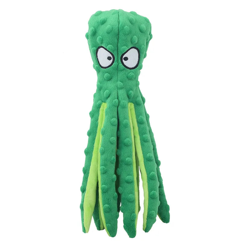 Plush Chew Toys for Small Dogs - Fleece Dinosaur