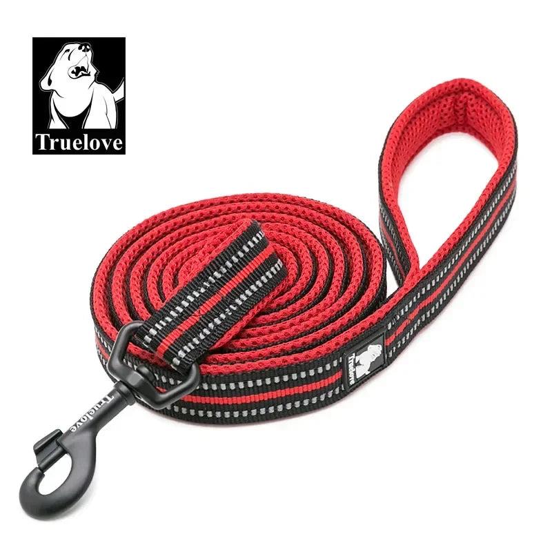 TRUELOVE Reflective Nylon Mesh Dog Leash 200cm