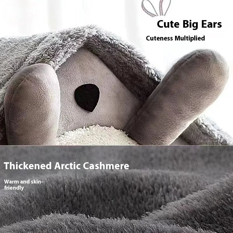 Cozy Cave Cat Bed - Indoor Deep Sleep Nest for Pets