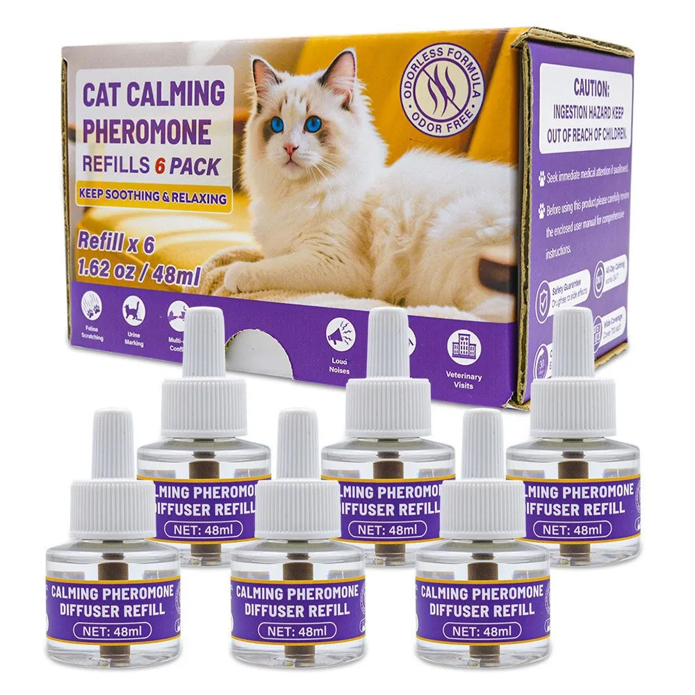 4-in-1 Electric Pheromone Diffuser for Cats and Dogs