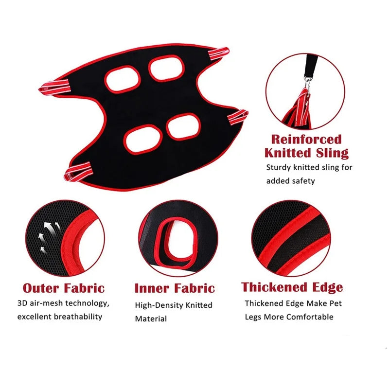 Grooming Hammock for Cats - Polyester Nail Cutting Bag