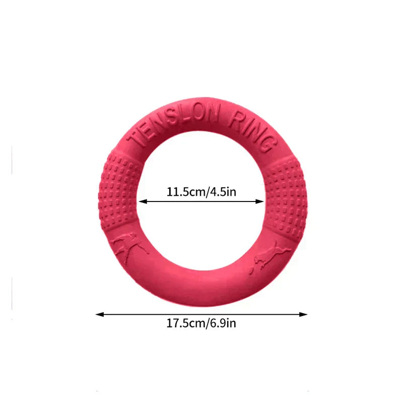 Dog Ring Puller Flying Disk Interactive Toy for Dogs