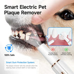 Ultrasonic Dog Teeth Cleaner Waterproof IPX6 Rechargeable