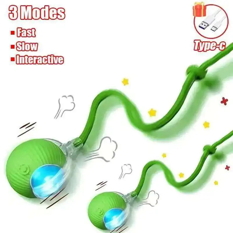 Smart Dog Interactive Ball Toy Rechargeable Electric