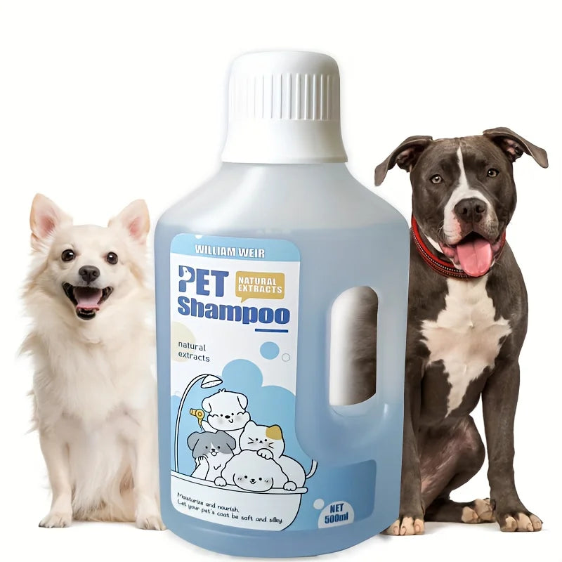 Pet Bath Gel for Cats and Dogs - 500ml Gentle Formula