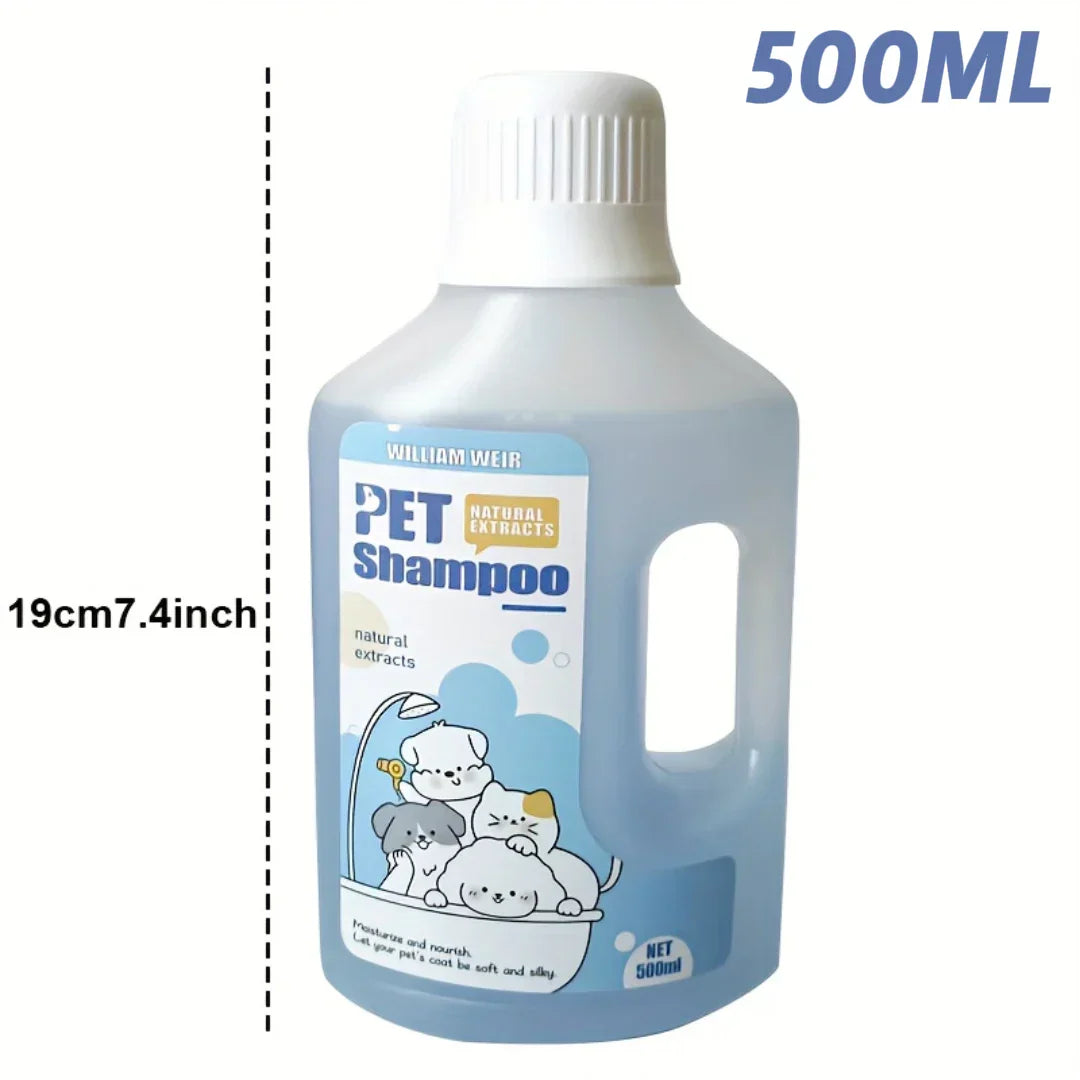 Pet Bath Gel for Cats and Dogs - 500ml Gentle Formula