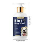 Pet Shampoo for Cats and Dogs - 200ml Odor Removal