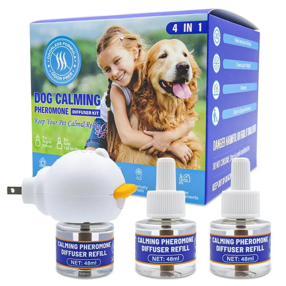 4-in-1 Electric Pheromone Diffuser for Cats and Dogs