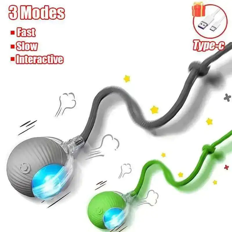Smart Dog Interactive Ball Toy Rechargeable Electric