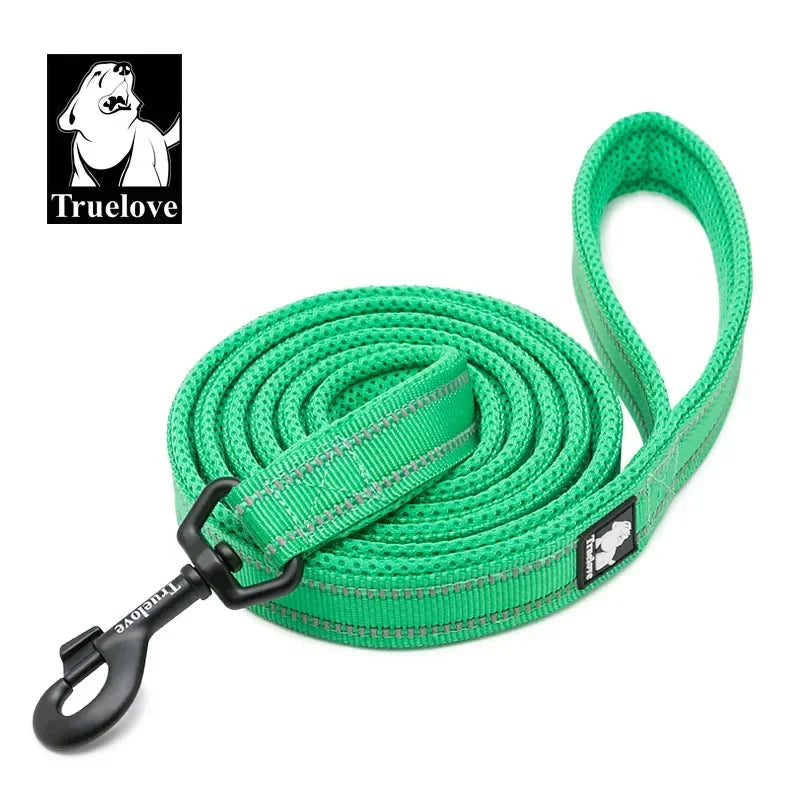 TRUELOVE Reflective Nylon Mesh Dog Leash 200cm