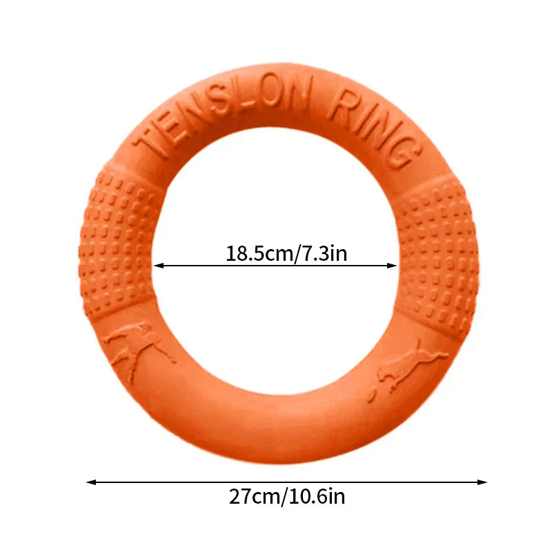 Dog Ring Puller Flying Disk Interactive Toy for Dogs