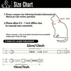 Personalized Nylon Cat Collar with Bell and Engraved Tag