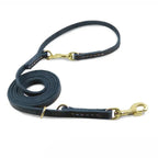 Leather Hands Free Adjustable Service Dog Leash