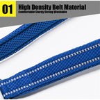 TRUELOVE Reflective Nylon Mesh Dog Leash 200cm