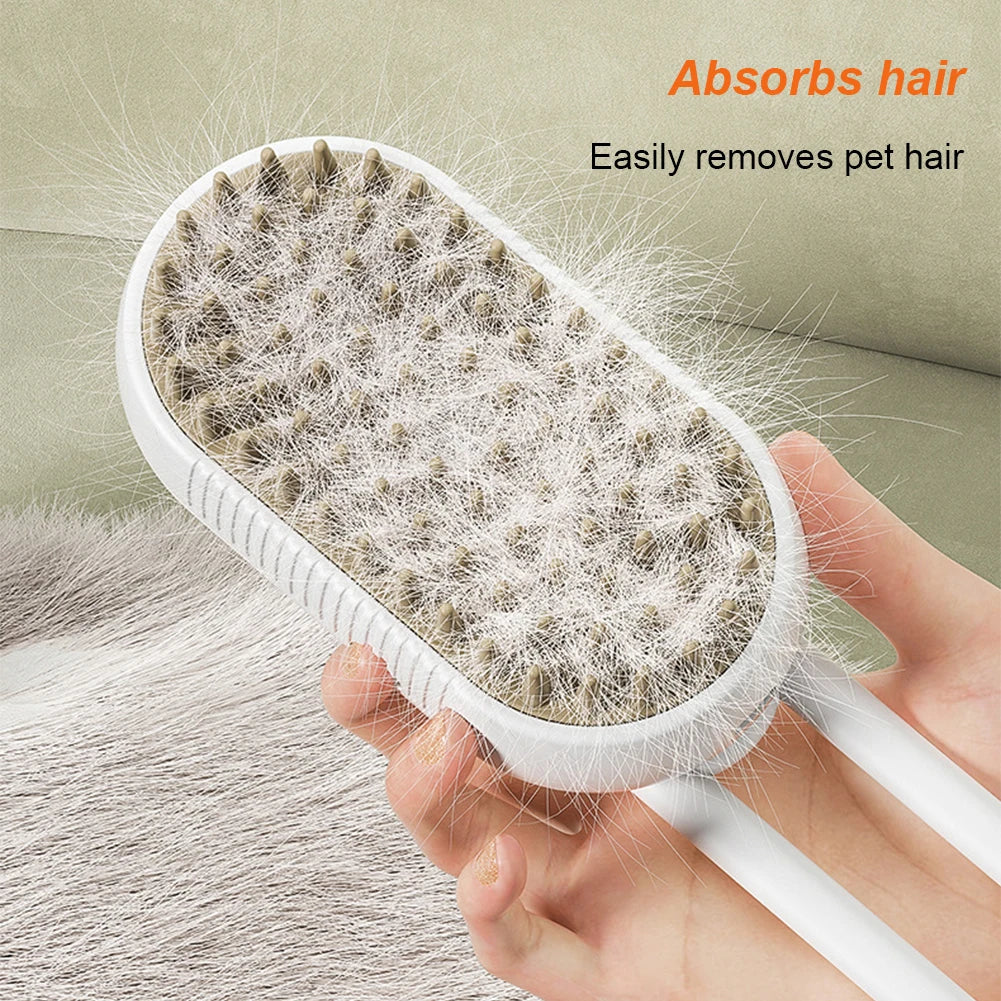 Electric Pet Cleaning Brush for Dogs and Cats