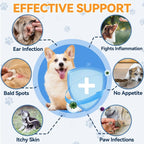 Natural Yeast Relief for Dogs - 60ml Liquid Formula