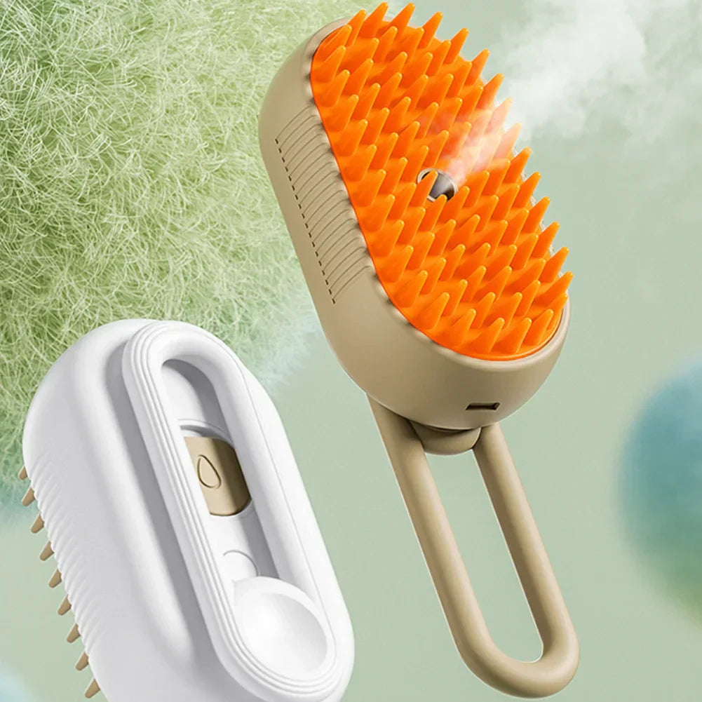 Electric Pet Cleaning Brush for Dogs and Cats