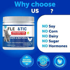 Cat Flea & Tick Control Chewables - Taurine for Cats