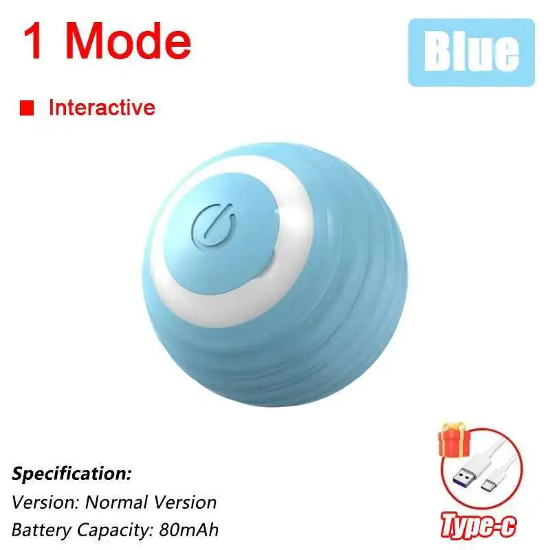Smart Dog Interactive Ball Toy Rechargeable Electric