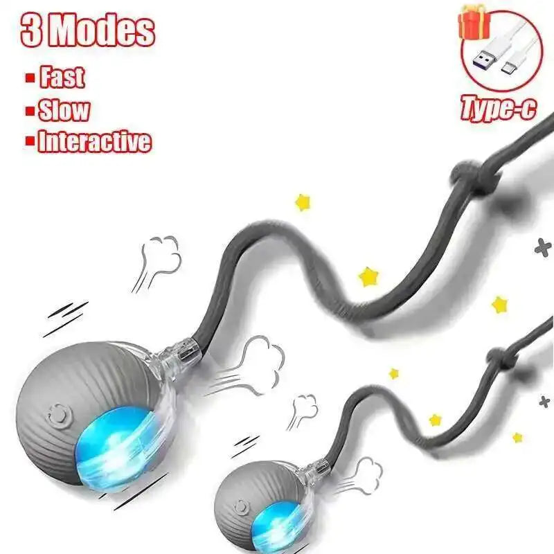 Smart Dog Interactive Ball Toy Rechargeable Electric