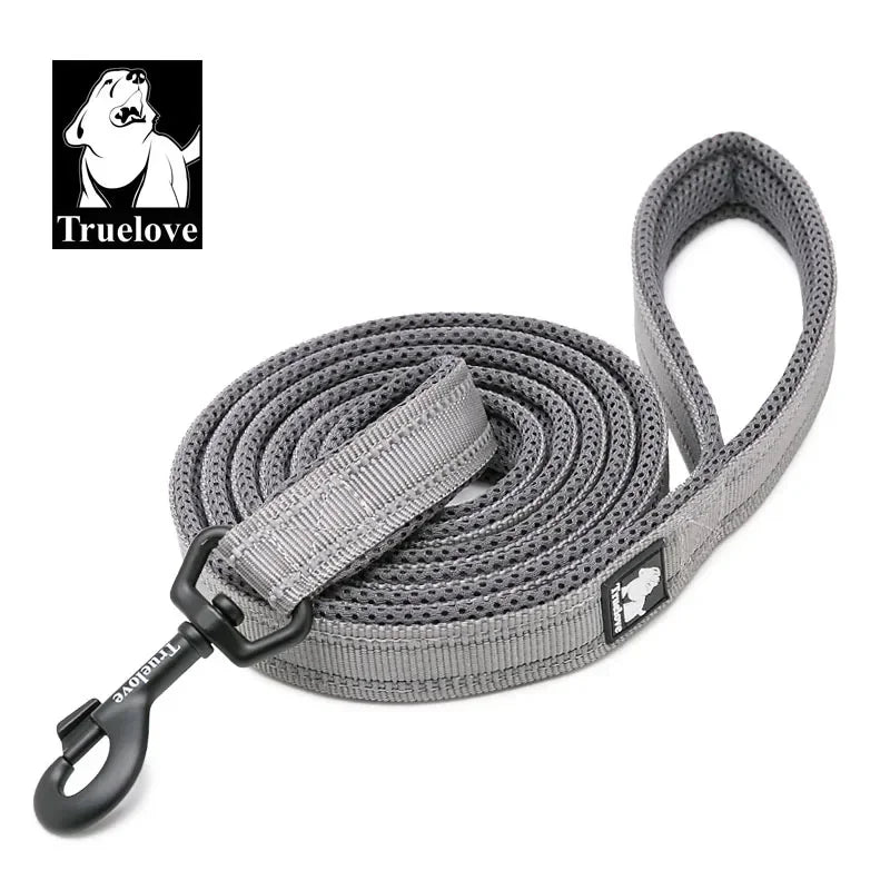 TRUELOVE Reflective Nylon Mesh Dog Leash 200cm