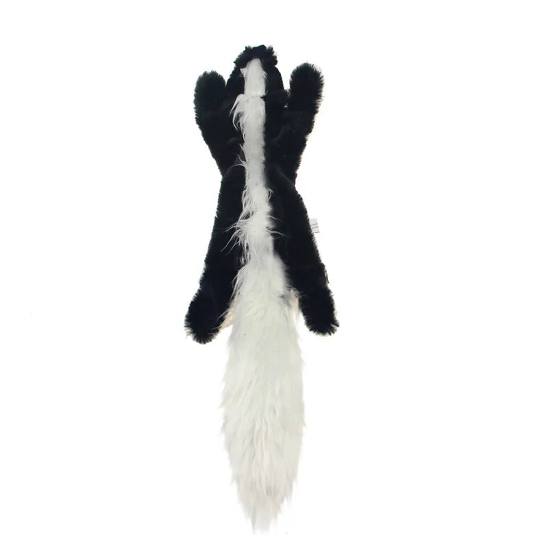 Plush Chew Toys for Small Dogs - Fleece Dinosaur