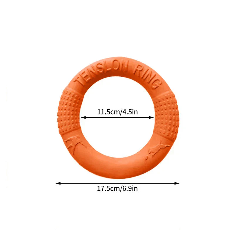 Dog Ring Puller Flying Disk Interactive Toy for Dogs