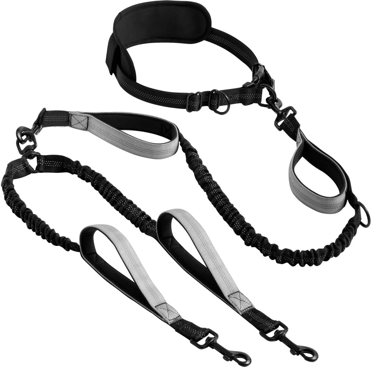 Explosion-Proof Nylon Pet Leash for Dogs - Double Leashes