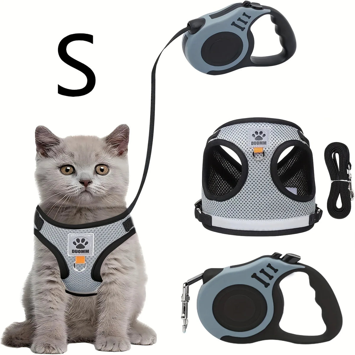 Cats Harness and Leash Set by BeiYu Pet