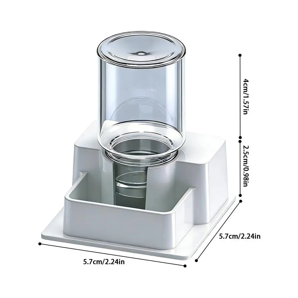Automatic Reptile Feeder Reptile Automatic Dish Tortoise Water Dish Gecko Drink Dispenser for Lizard Chameleon Snake Frog Hermit